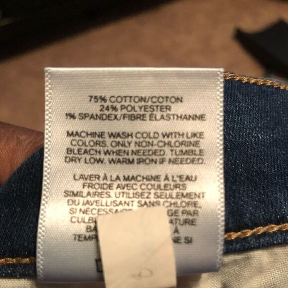 Express stretch denim leggings size 00 - Picture 7 of 9